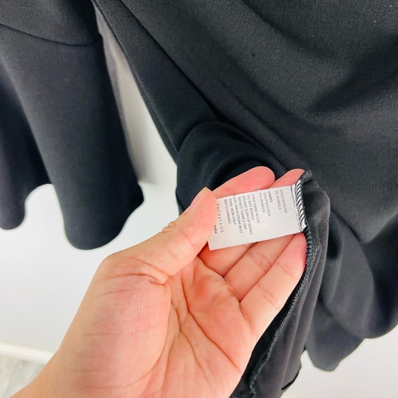 Revolve | Backstage Marribel Drop Shoulder Halter Top Mini Dress in Black - Picture 8 of 12